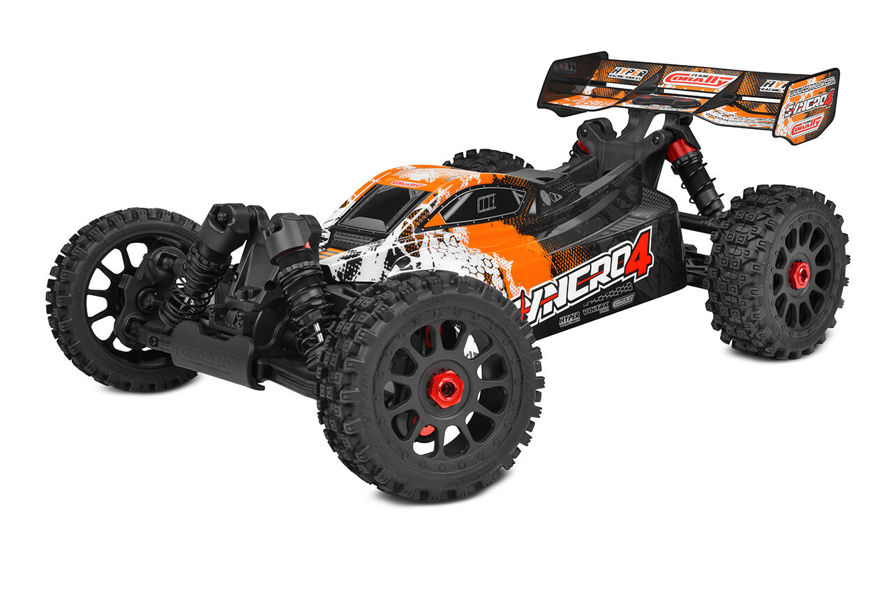 Team Corally – SYNCRO-4 – RTR – Orange – Brushless Power 3–4S