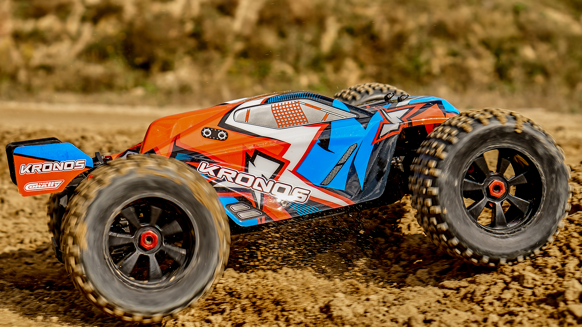 Team Corally - KRONOS XP 6S - Model 2021 - 1/8 Monster Truck LWB - RTR - Brushless Power 6S - No Battery - No Charger