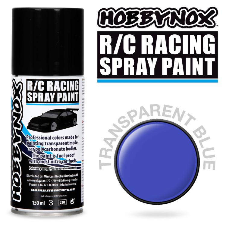 Transparentes Dunkelblaues R/C Racing Spray Paint 150ml