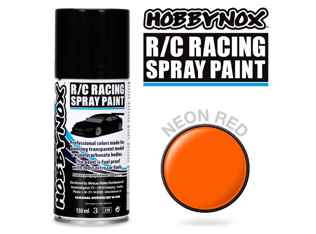 Neonrot R/C Racing Sprühfarbe 150 ml