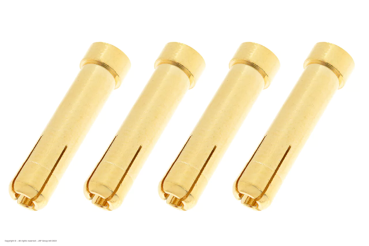 Revtec - Connector - 4.0 Female to 5.0mm Male - Gold Plated Adapter - 4 pcs
