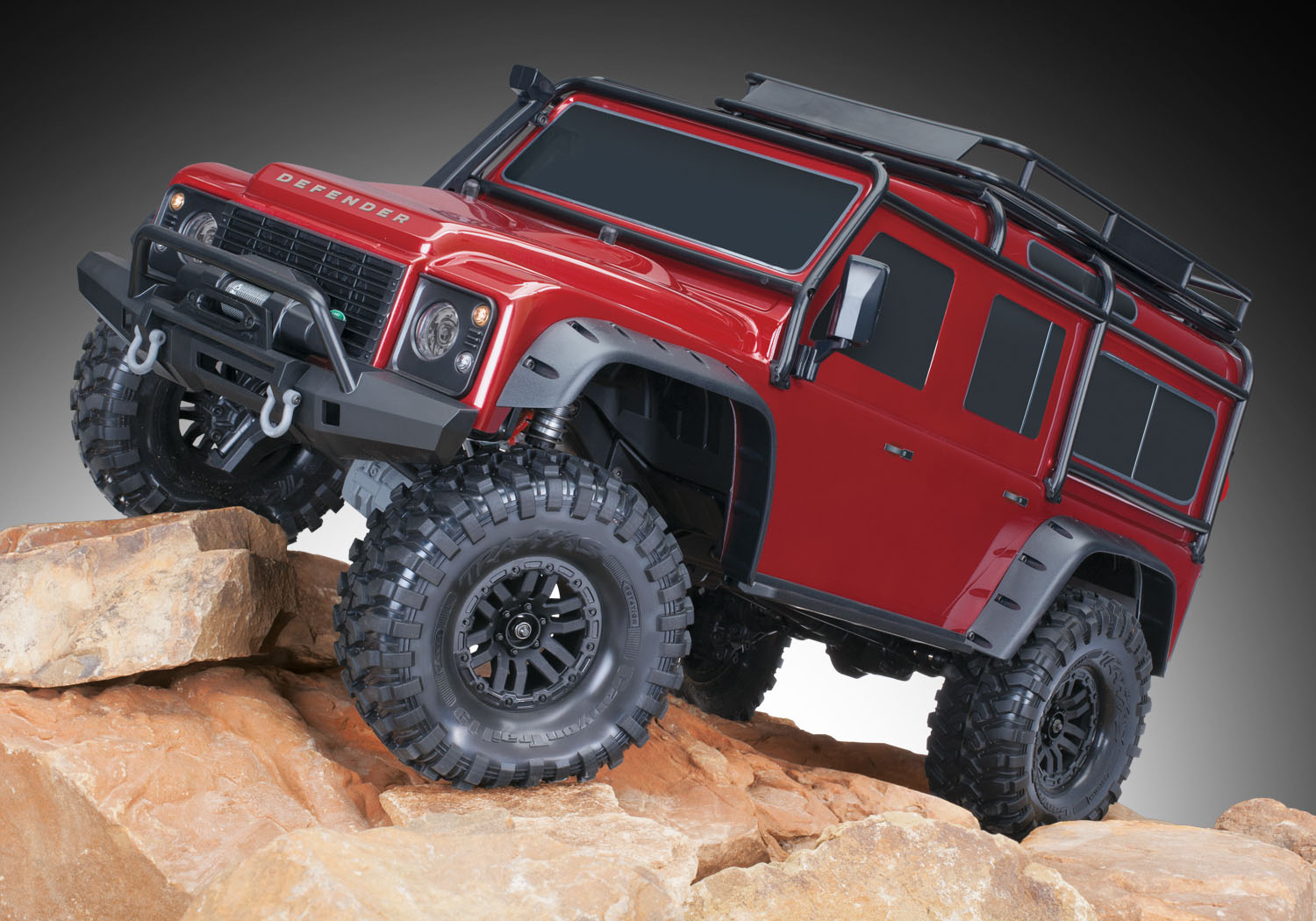 TRX-4 Scale & Trail Crawler Land Rover Defender Red RTR