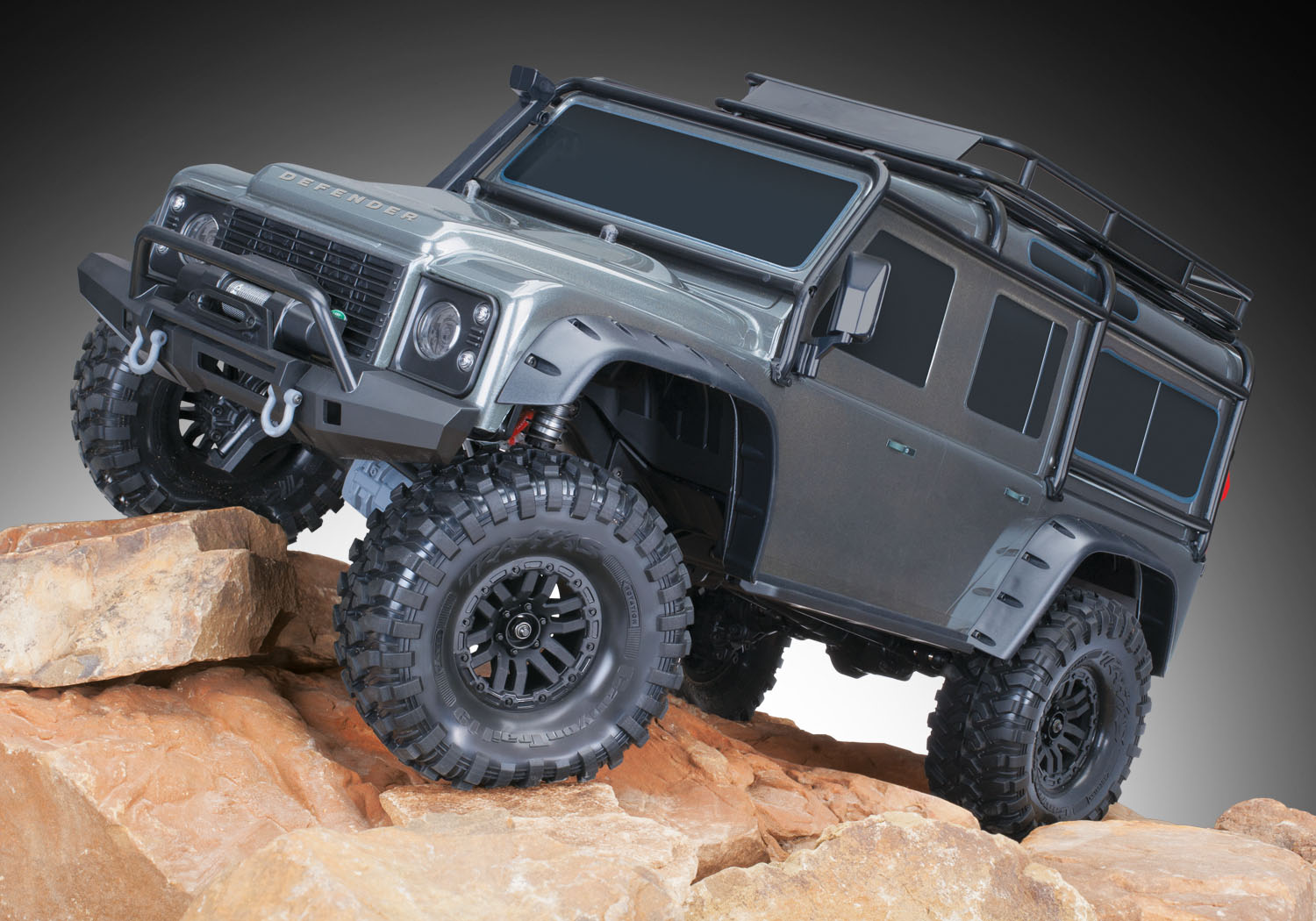 TRX-4 Scale & Trail Crawler Land Rover Defender Silber RTR