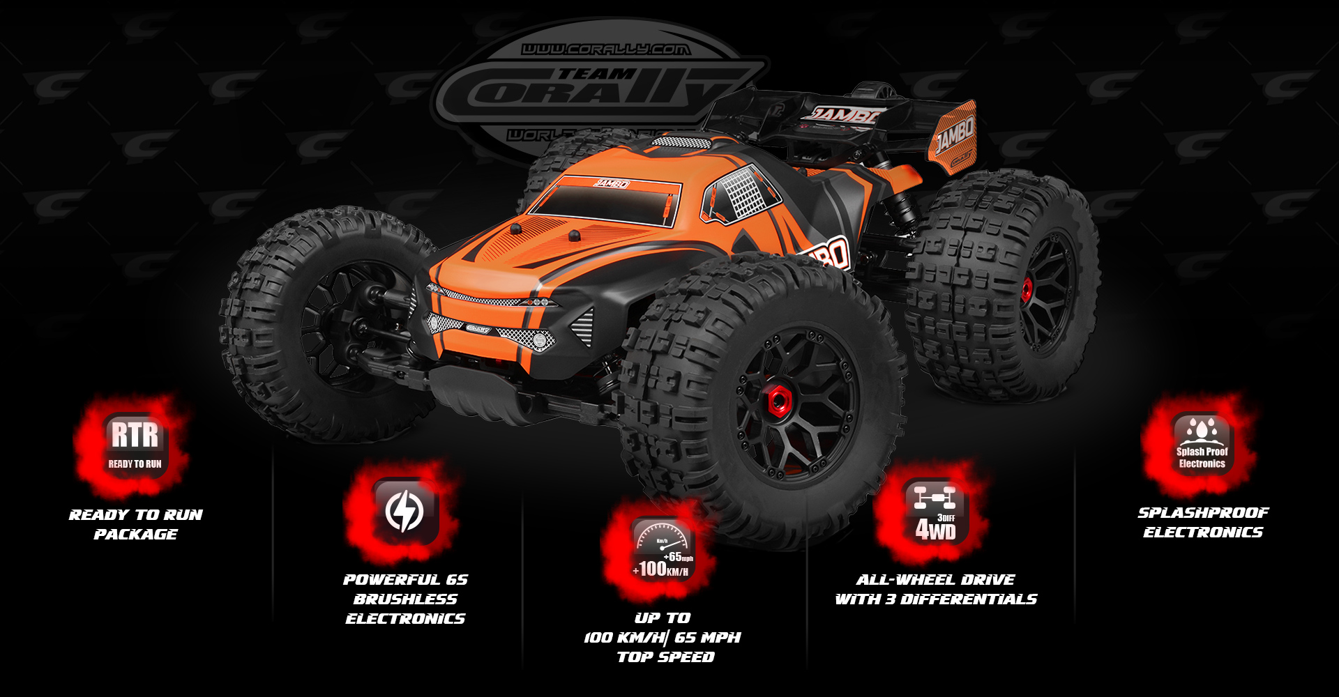 1 x Jambo + 2 x 3s5400mAh Lipo 1 x Jambo + 2 x 3s5400mAh Lipo