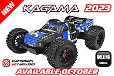 Team Corally - KAGAMA XP 6S - Roller - Blau - No Electronics