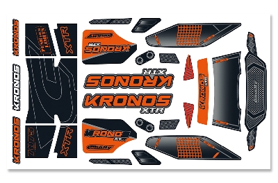 Team Corally - Body Decal Sheet - Kronos XTR - 1 pc
