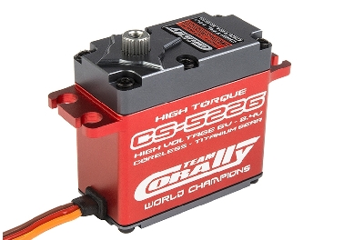 Team Corally - CS-5226 HV High Speed Servo - High Voltage - Glockenankermotor - Titan Zahnräder
