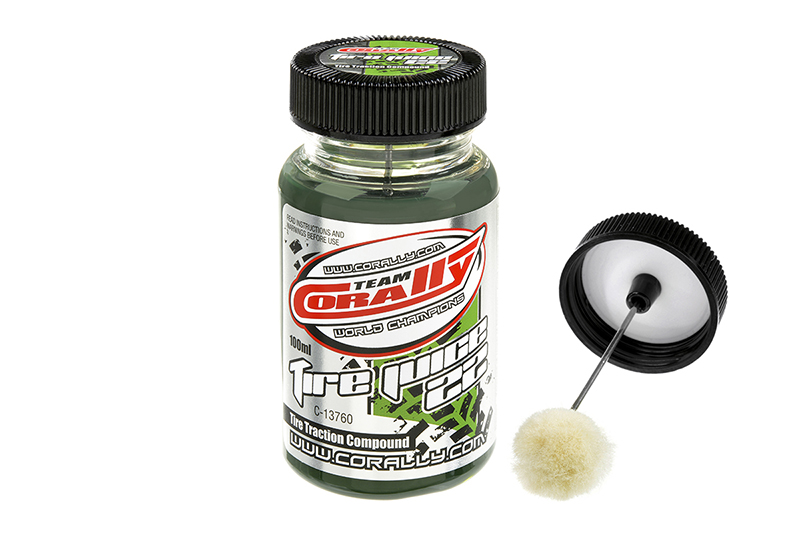 Team Corally - Tire Juice 22 - Reifenhaftmittel - Grün - Asphalt / Gummi Reifen