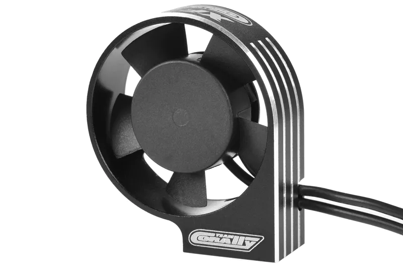 Team Corally - Ultra High Speed Cooling Fan XF-30 w/BEC connector - 30mm - Black - Silver