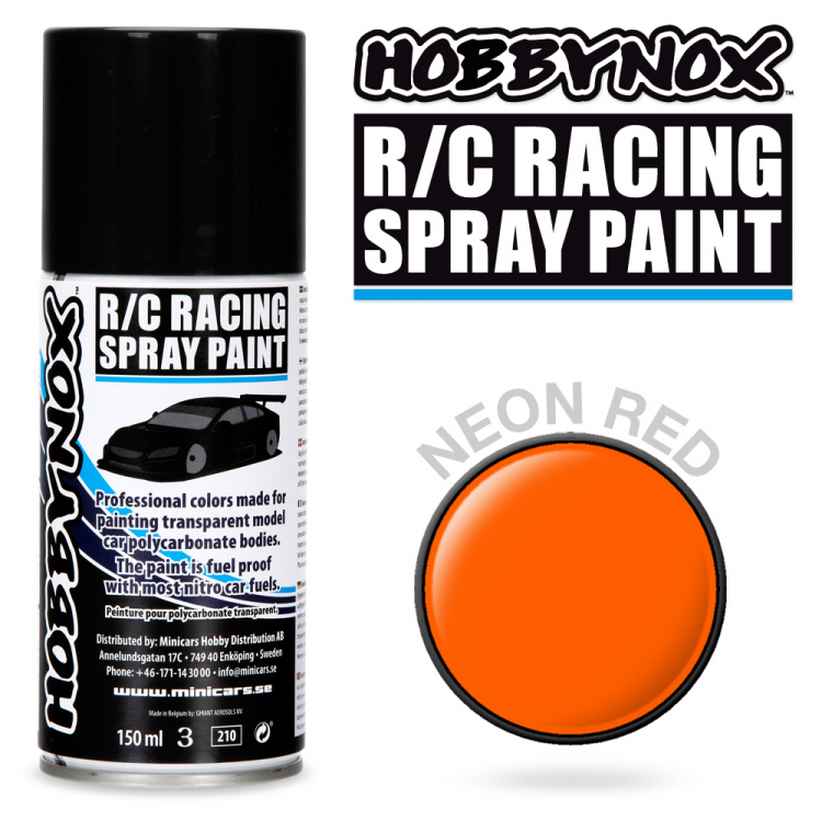 Neonrot R/C Racing Sprühfarbe 150 ml