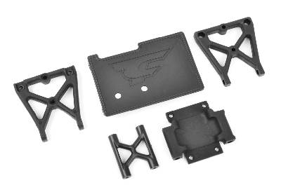 Team Corally - Center Roll Cage Mount - Composite - 1 Set