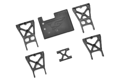 Team Corally – Center Roll Cage Mount – Chassis Tube Version – Composite – 1 Set