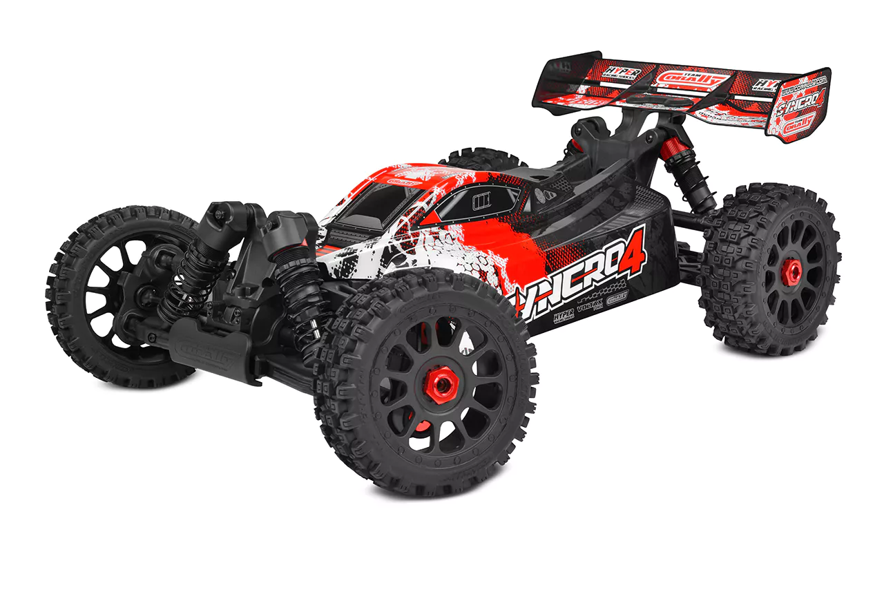 Team Corally – SYNCRO-4 – RTR – Rot – Brushless Power 3–4S