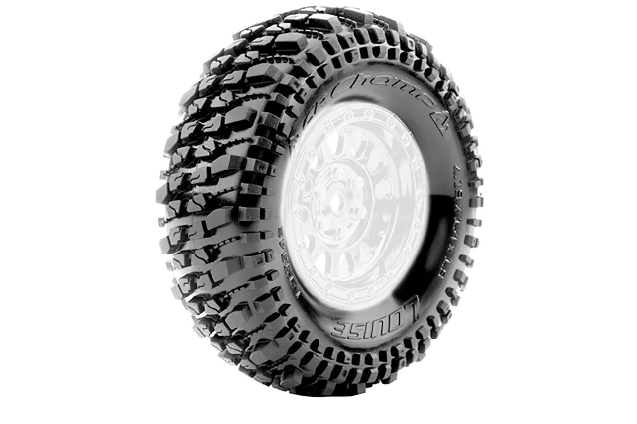 Louise RC - CR-CHAMP - Klasse 1 - 1-10 Crawler-Reifen - Superweich - für 1,9-Zoll-Felgen - L-T3345VI