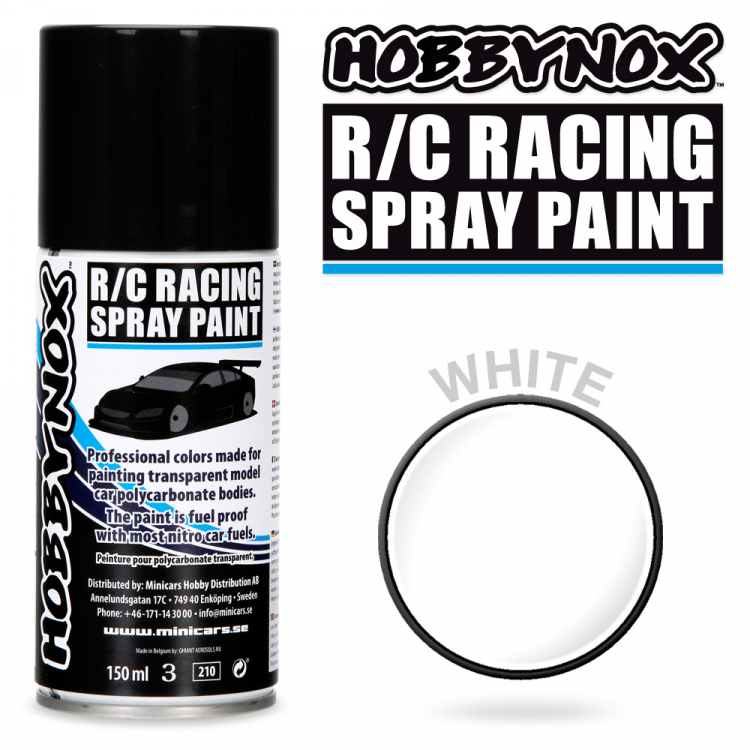 Weißer R/C Racing Sprühlack 150 ml