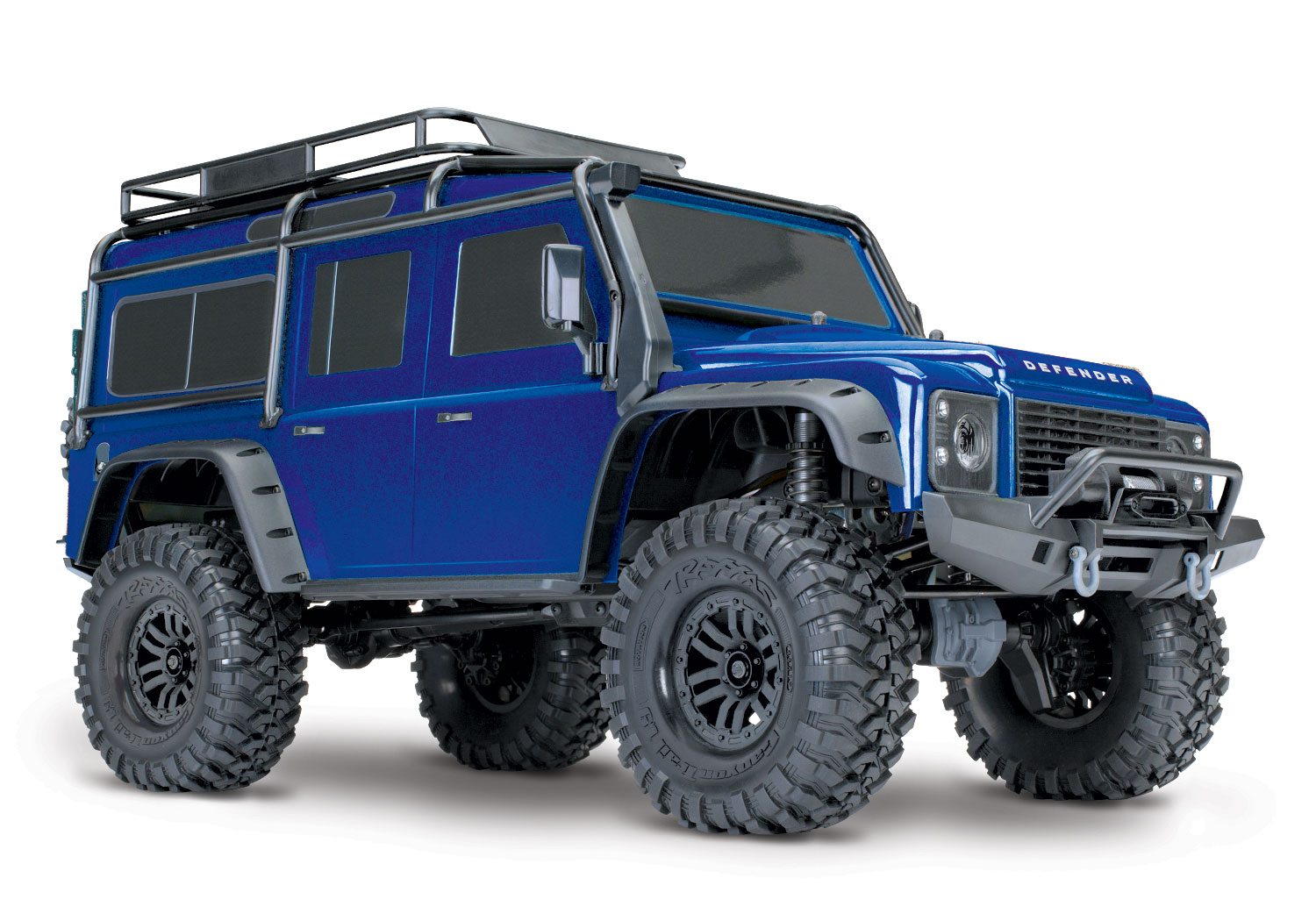TRX-4 Scale & Trial Crawler Land Rover Defender Blau RTR