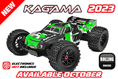 Team Corally - KAGAMA XP 6S - Roller- Grün - No Electronics