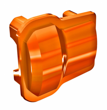 Achsabdeckung Alu Orange vorne/hinten mit Schrauben (2) TRX-4M